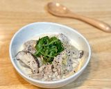 簡単時短夕飯☆豚しゃぶ肉ときのこの濃厚クリーム煮作り方7写真