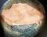 鶏むね肉と芽キャベツのビールバター煮作り方3写真