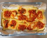 薄揚げのキムチーズ焼き作り方2写真