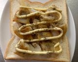 薬味たっぷり！餃子トースト！作り方3写真