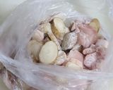 食欲そそる♡鶏肉とごぼうの甘酢照り焼き作り方2写真