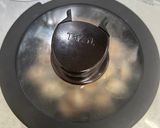 オープンオムレツ⑯エビとアサリのバジルソース作り方3写真