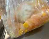 エビとコーンのカリっとはんぺん焼き作り方4写真