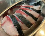 ご飯がすすむ！鰤のネギポン照り焼き作り方1写真