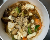 肉無豆腐中華風コク旨梅ウスター味野菜炒め作り方19写真
