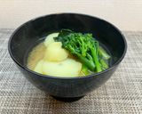 新じゃがとステックセニョールの味噌汁♪作り方3写真