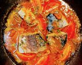 時短🍅サバ缶アレンジ🌿トマトアヒージョ🧄作り方5写真