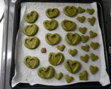 不器用白チョコ入抹茶(他でも)クッキー作り方5写真