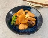 冷凍大根で時短煮物！簡単味染みぶり大根作り方10写真