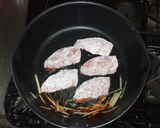 鮭シメジ豆板醤炒め♪簡単魚レシピ作り方5写真