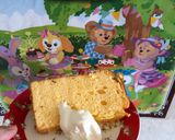 夏みかんｽﾀｲﾘｯｼｭ型18㎝ｼﾌｫﾝ作り方17写真
