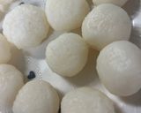 残ったご飯でつきたての様なみたらし団子♡作り方2写真