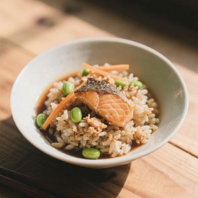 鮭と枝豆の炊き込みごはん by キーコン 【クックパッド】 簡単おいしい