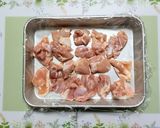 簡単ランチ！鶏肉ピーマンキムチの焼うどん作り方3写真