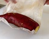 さつまいもレンジ蒸し｜腸活に作り方4写真