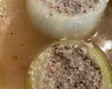 新玉ねぎ肉詰めのコンソメスープ煮。作り方8写真