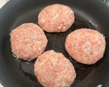 和風きのこソースのふわふわハンバーグ作り方4写真