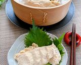 塩こうじで簡単★しっとり蒸し鶏作り方6写真