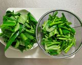 レンチンかんたん！空芯菜のナムル作り方1写真