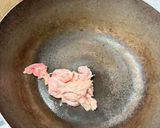 アスパラ菜と鶏胸肉のさっぱり炒め😻作り方1写真