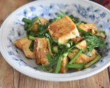 豆腐とニラのオイスターソース炒め作り方6写真