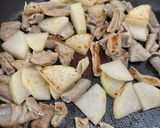 豚モツと大根の煮物作り方4写真