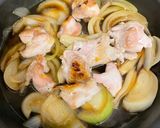 ワンポイントで香ばしい親子丼作り方2写真