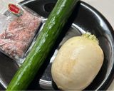 桜茶で、かぶと胡瓜の浅漬け作り方1写真