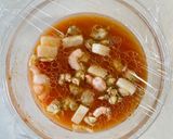 シーフードトマトソース麹パスタ作り方3写真