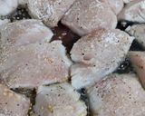 白身魚のムニエル＊シンプル＆ごま衣作り方6写真