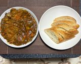 市販のロースカツでカツカレー＆バケット作り方2写真