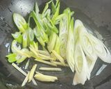 小松菜とエビとイカの極上塩あんかけ炒め作り方4写真