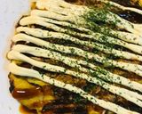 あまりのカレーで●魚肉ソーセージの米粉お好み焼き作り方4写真