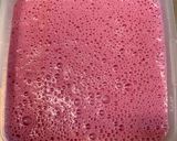牛乳で作るブラックベリーのアイスクリーム作り方2写真