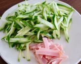 レンジで簡単！きゅうりともやしの中華和え作り方1写真