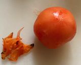 炙りトマトの皮むき作り方3写真