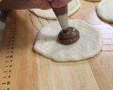 HBで生地作り白パンのチョコクリームパン作り方7写真