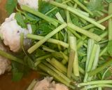 鶏団子と芹のお椀作り方5写真