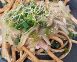う米麺(玄米タイプ)の揚げかた焼きそば作り方5写真