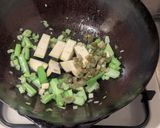 グリーンカレー風ワンパンパスタ作り方5写真