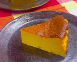林檎と蜂蜜のとろけるバスクチーズケーキ作り方15写真