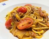 残ったカレーdeリメイク❣️パスタ♫作り方4写真