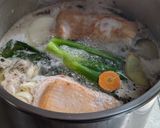 鶏ガラ＆ゲンコツ＆魚介だし尾道ラーメン🍜作り方5写真