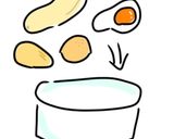 ヘルシー料理研究①バナナケーキ作り方2写真