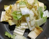 サバの水煮と白菜煮作り方1写真