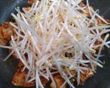 簡単今夜の夕飯！もやし豚バラキムチ炒主菜作り方7写真