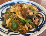 うまい!豚肉とナスとピーマンの味噌炒め作り方14写真