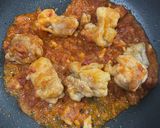 簡単！揚げない！りんごヤンニョムチキン作り方7写真