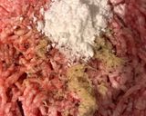 なすのひき肉はさみ焼き作り方1写真