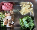 麻婆厚揚?載せ中華粥? みんと風作り方1写真